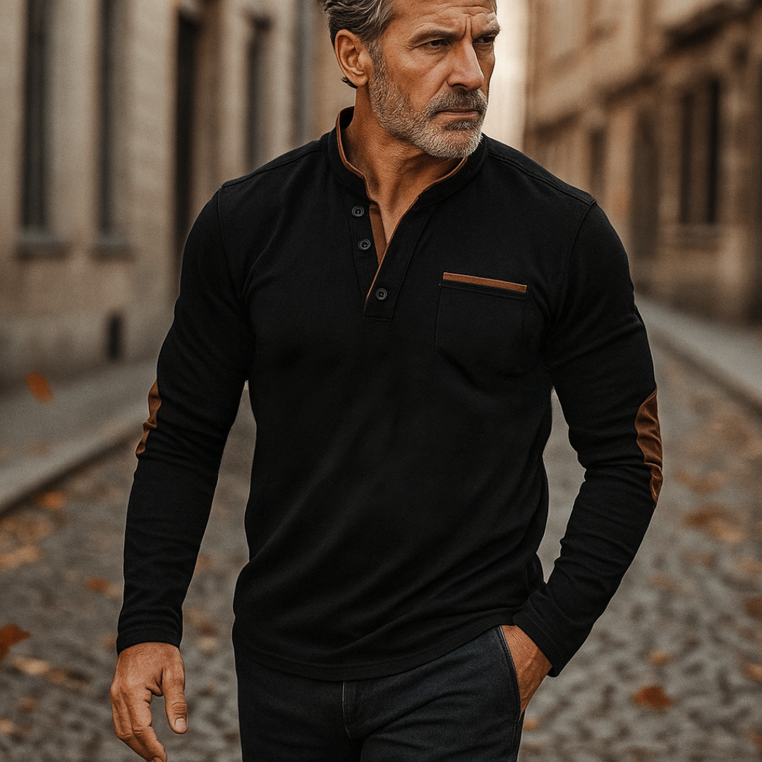 Bram lange mouw shirt met knopen
