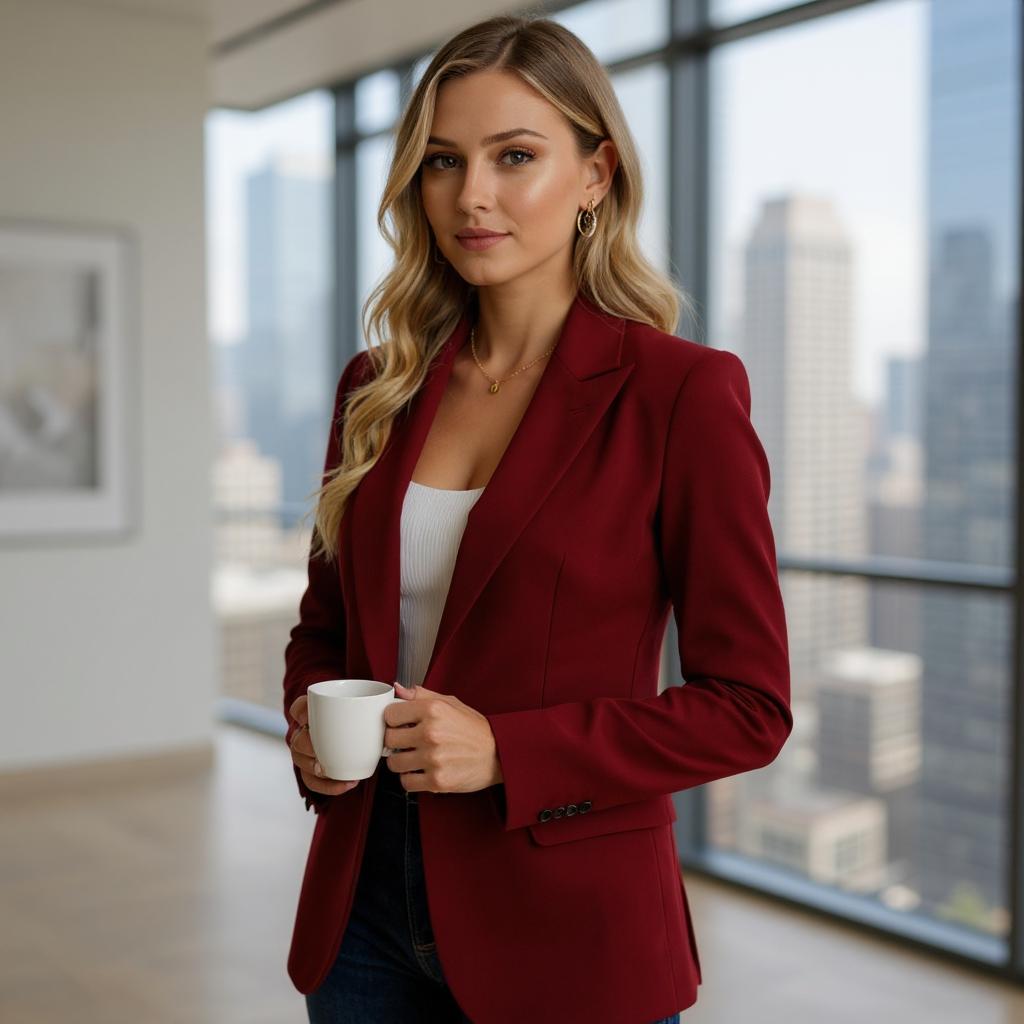 Elegante casual look met de ComfortFit™ blazer