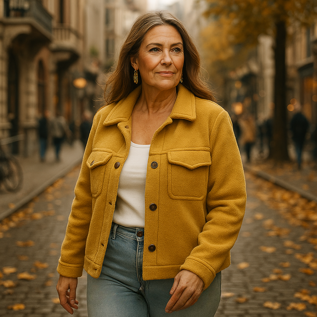 Elsa zachte fleece jas