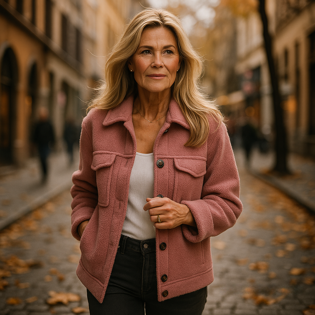 Elsa zachte fleece jas