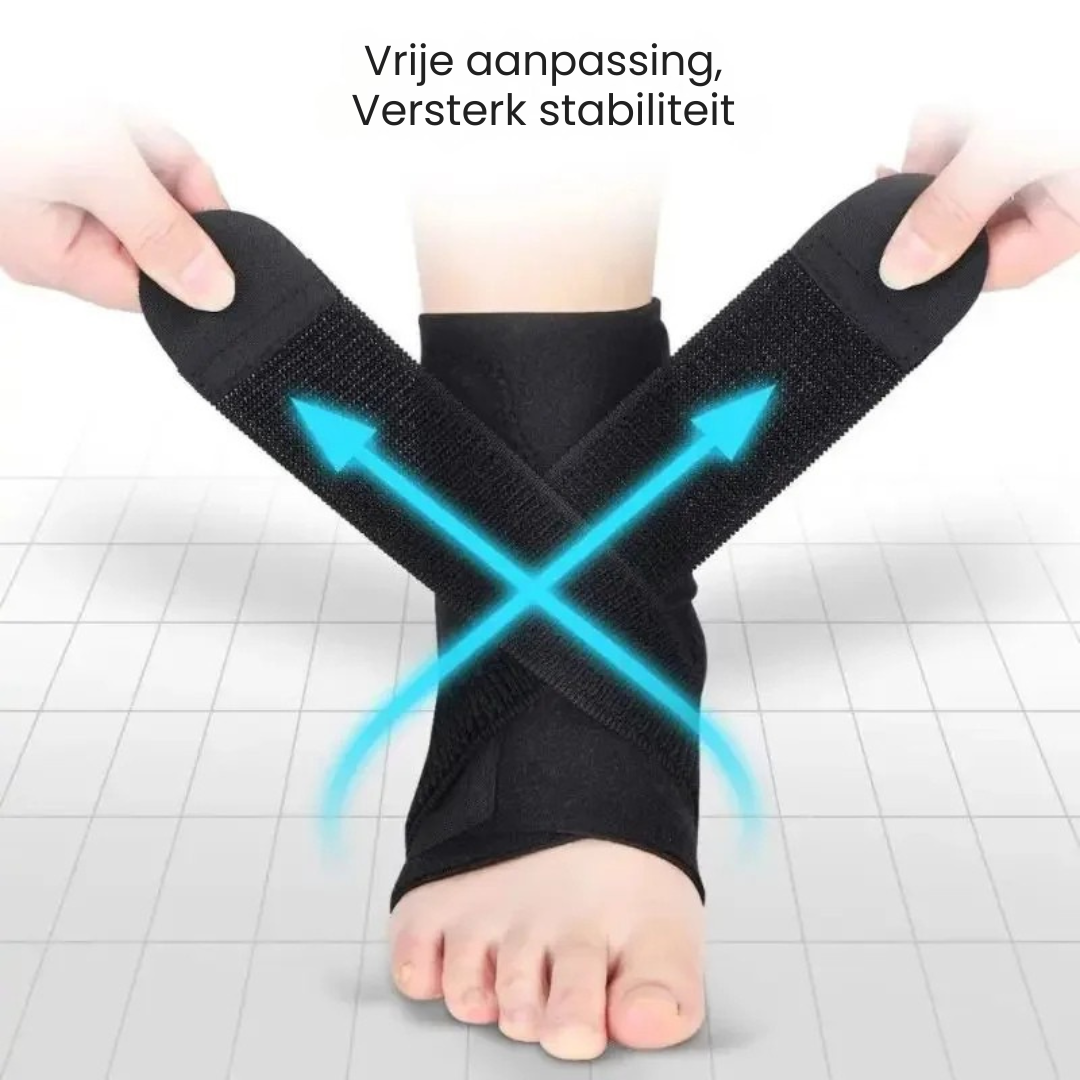 StepScore FlexWrap Enkelbrace – Verstelbare Compressie