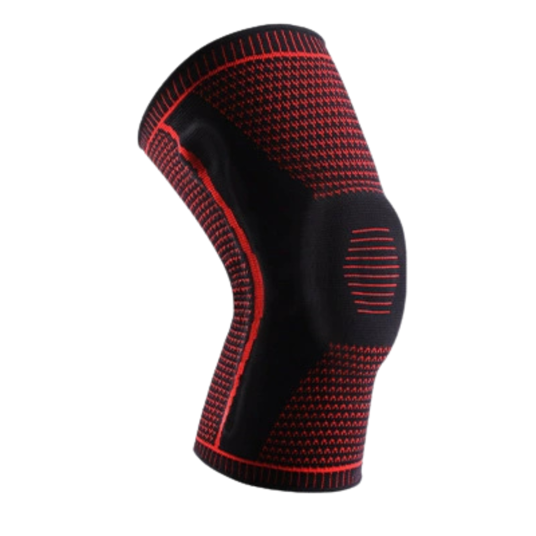 StepScore FlexiGrip Kniebrace – Silicone & Veerstrips