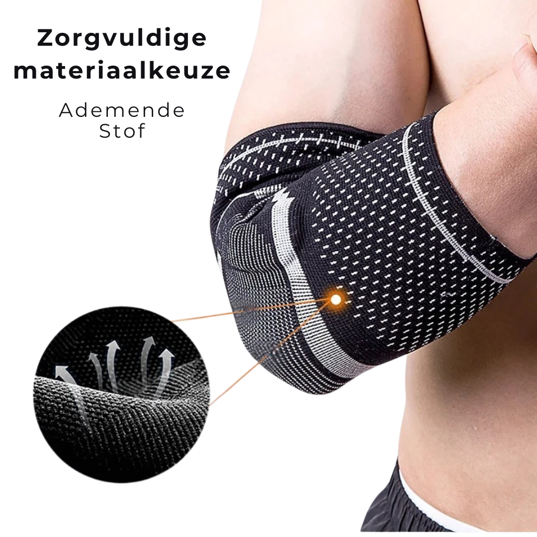 StepScore ProFlex Elleboogbrace – Siliconen Ring