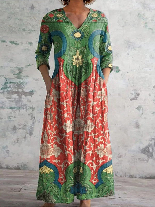 Fleur luchtige bloemenjurk