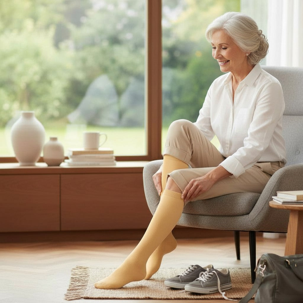 StepScore DailyFlow Compressiekousen – Ademend