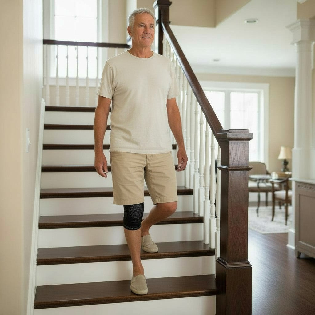 StepScore StabilityPro Kniebrace – Verstelbare Steun