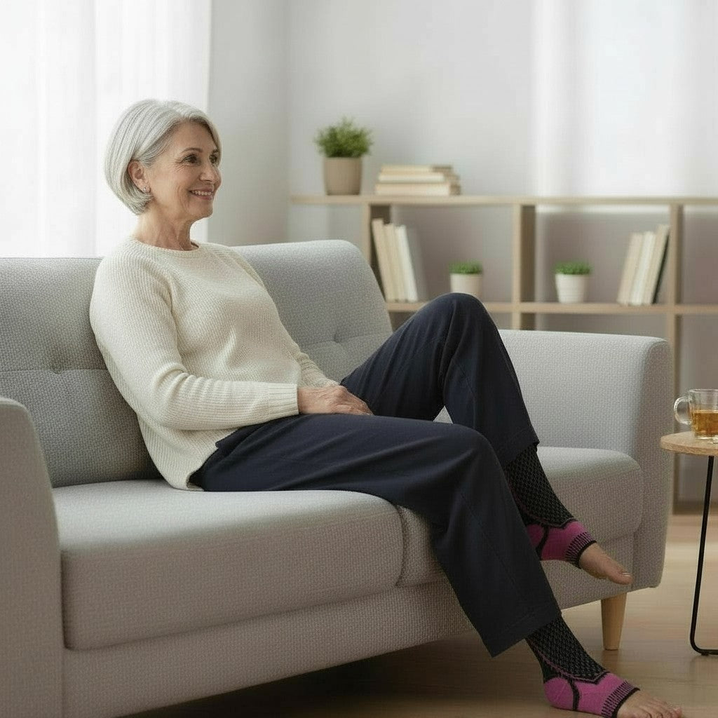 StepScore RelaxFit Compressiekousen – Ondersteunend