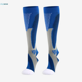 VitalFit Compressiesokken in blauwgrijze kleur – maat S/M