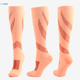 VitalFit Compressiesokken in roze kleur – maat L/XL
